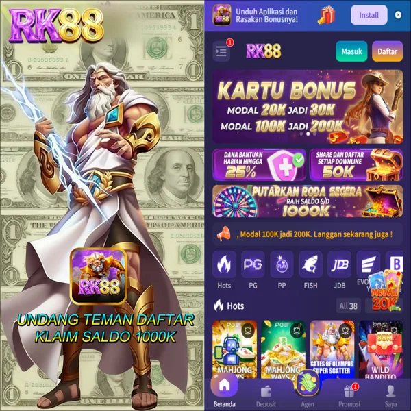 RK88 Slot Anti Rungkad Indonesia